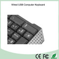 Erstaunlich niedriger Preis USB wasserdichte Tastatur (KB-1688-B)